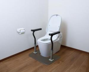 スムーディ<トイレ用>両手すり　XPN-L80832