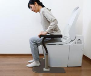 スムーディ<トイレ用>両手すり　XPN-L80832
