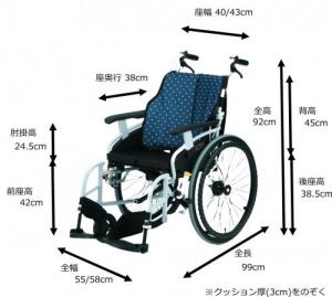 自走式 シン・ウルトラ標準型タイプ W430 鉄紺　NA-SU1