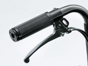 電動車いすWheeMo用　介助用ブレーキ