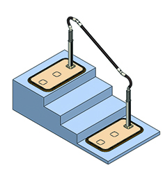 スムーディ 標準タイプ片手すり｜BASE