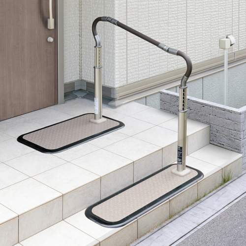 スムーディ ステップタイプ片手すり｜BASE