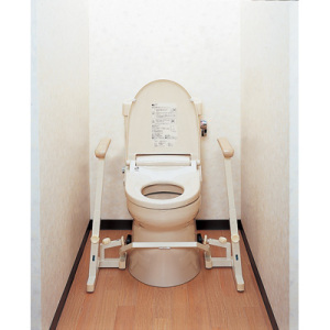 洋式トイレ用フレーム トイレ用手すり お年寄りにやさしい介護